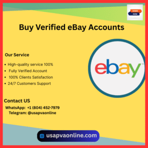 Buy Verified eBay Accounts