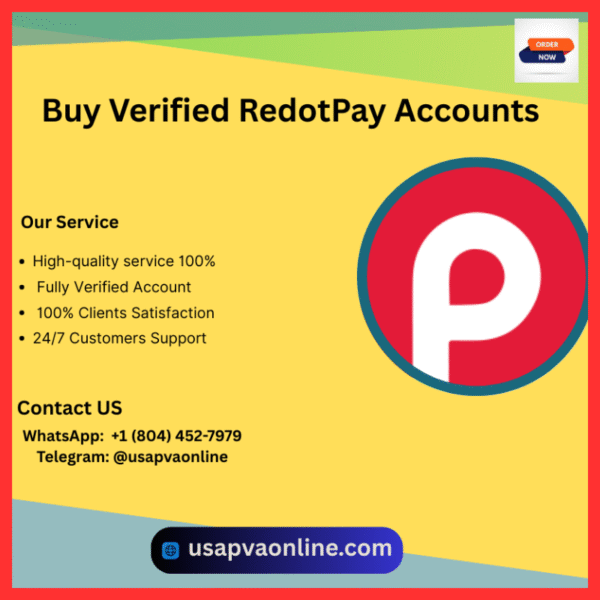 Buy Verified Redotpay Accounts