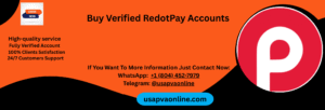 Buy Verified RedotPay Accounts