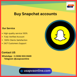 Buy Snapchat accounts
